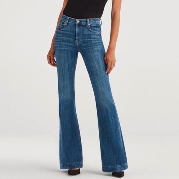 ginger high waist flare jeans